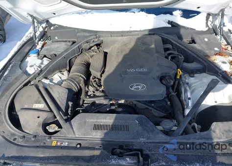 2016 Hyundai Genesis 3.8 из США, поврежденный, VIN KMHGN4JE2GU139014